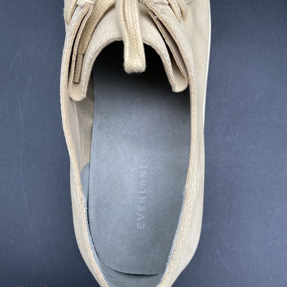 Everlane Shoes Men\'s Size 11.5 The Desert Pebble‎ Suede Lace Up Comfy In Sand main image 13